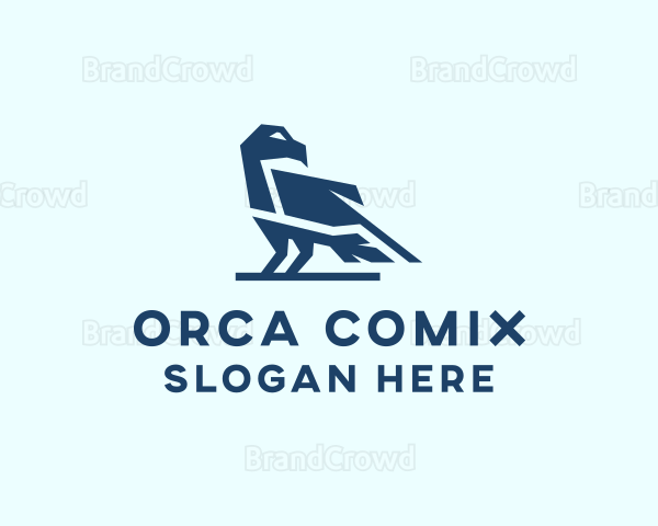 Geometric Bird Animal Logo