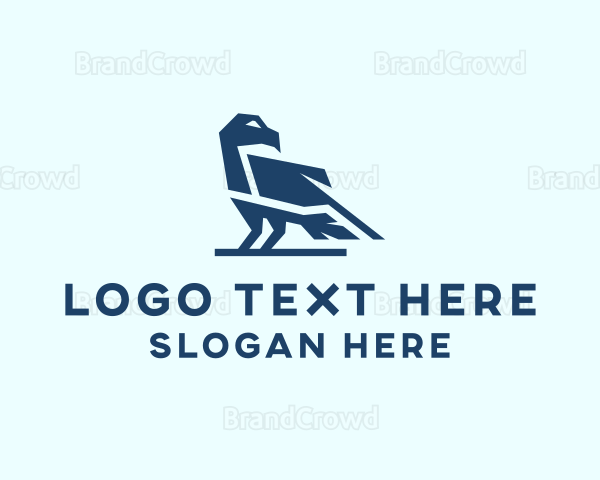 Geometric Bird Animal Logo