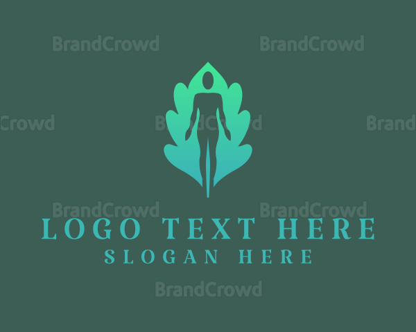 Leaf Yoga Wellness Logo