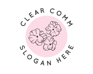 Flower - Beauty Cherry Blossom Flower logo design
