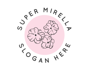 General - Beauty Cherry Blossom Flower logo design