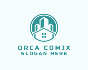 Urban Housing Apartment Logo