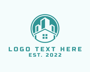 Province - Urban Housing Apartment logo design