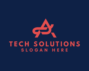 Tech - Media Tech Software logo design