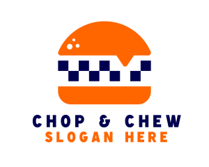 Burger Food Diner  Logo