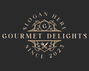 Gourmet Culinary Restaurant logo design