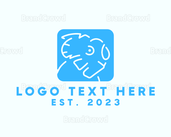 Cute Icon Koala Logo