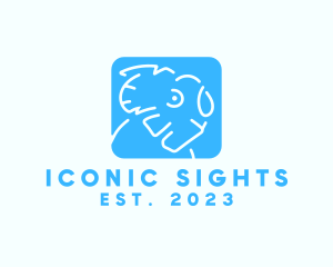 Cute Icon Koala logo design