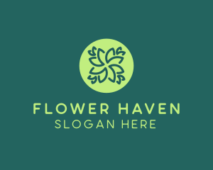 Flower Floral Pattern logo design