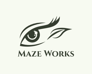 Cosmetic Eye Makeup logo design