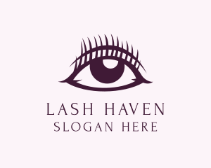 Eyelash - Beautiful Eyelash Extension logo design