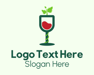 Wine Glass Vines Logo