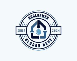 Plumbing Pipe Maintenance Logo