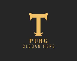 Liquor - Restaurant Bar Steakhouse Letter T logo design