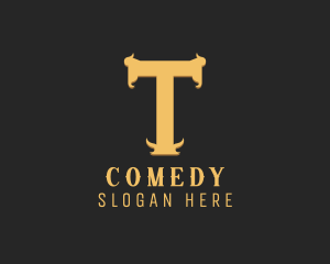 Pub - Restaurant Bar Steakhouse Letter T logo design