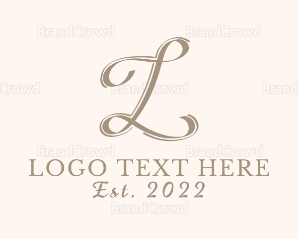 Fashion Boutique Letter L Logo