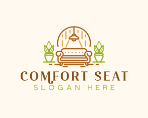 Sofa Decoration Chair logo design