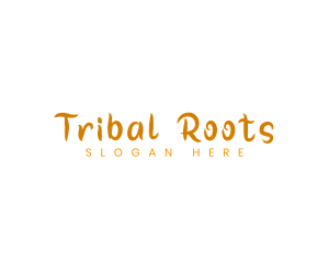 Artistic Tribal Native logo design