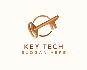 Key - Key Security Lock logo design