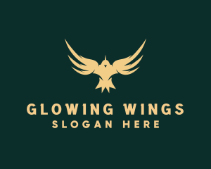 Premium Bird Wings logo design