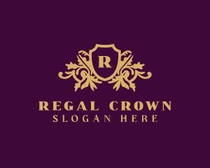 Royalty - Regal Royalty Shield logo design