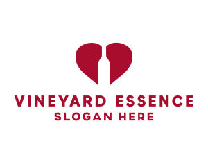 Wine Bottle Lover logo design