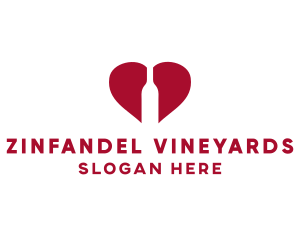 Wine Bottle Lover logo design