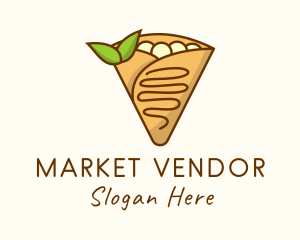 Vendor - Healthy Vegan Crepe logo design