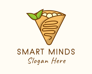 Food Cart - Healthy Vegan Crepe logo design