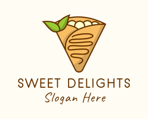 Crepe - Healthy Vegan Crepe logo design