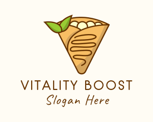 Healthy - Healthy Vegan Crepe logo design