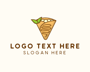 On The Go - Healthy Vegan Crepe logo design