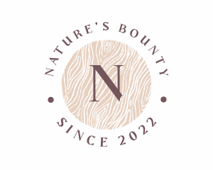 Natural Wood Boutique logo design