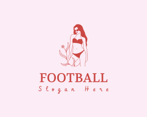 Sexy - Summer Beauty Swimsuit logo design