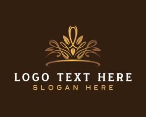 High End - Luxury Decorative Crown logo design