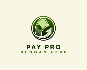 Money Arrow Cash logo design