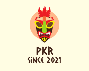 Festival - Ethnic Festival Mask logo design