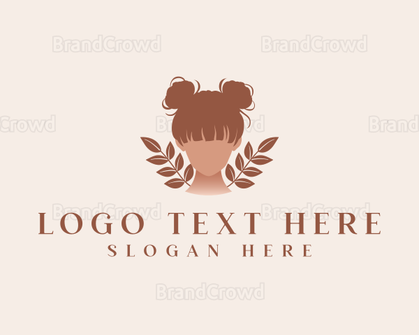 Hair Bun Dye Logo