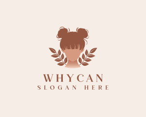 Hair Bun - Hair Bun Dye logo design