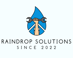 Drop - Water Plumbing Drop logo design