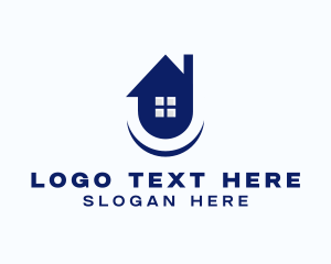 Accommodation - Real Estate Home logo design