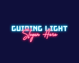 Cyber Neon Digital logo design