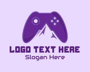 Violet Mountain Game Controller Logo