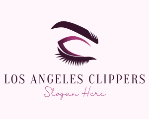 Cosmetic Eyelashes Beauty Logo