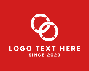 White - Modern Safety Lifebuoy logo design