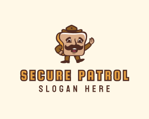 Patrol - Toast Bread Sheriff logo design