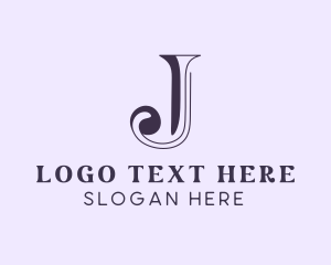 Monoline - Jewelry Boutique Letter J logo design