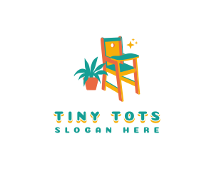 Baby - Houseplant Baby Chair logo design