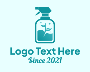 Eco Friendly - Eco Spray Cleaning logo design