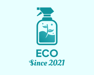 Eco Spray Cleaning logo design